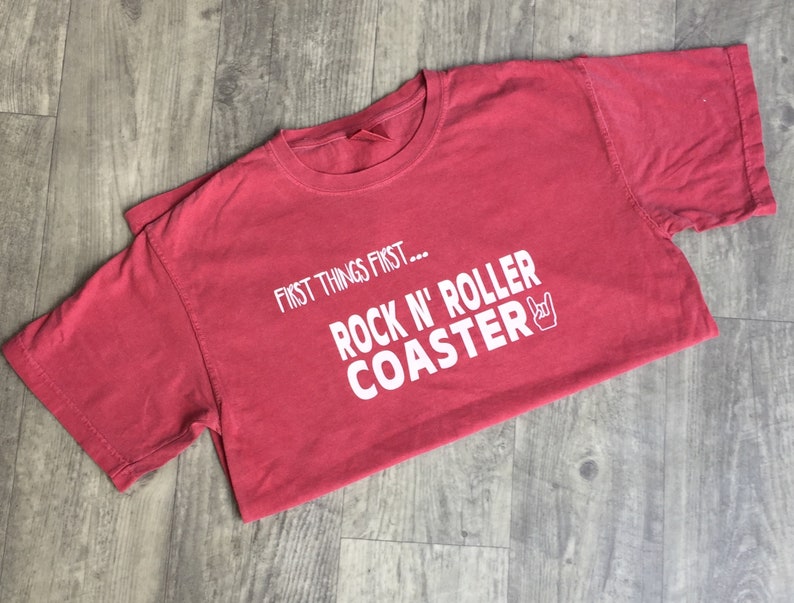 rock n roller coaster shirt