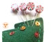 Peppermint Candy Straight Pins. Great Holiday Touch to your Pincushion and Festive Project. Great Christmas Pins for Stitchers Quilters Gift 