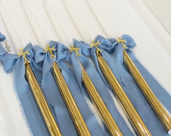 Velas cónicas para bautizo/bautismo