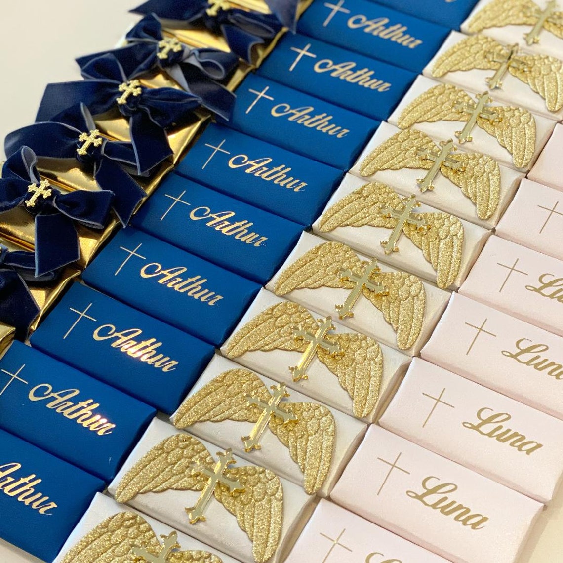 Christening/ Baptism Chocolate Favors Etsy