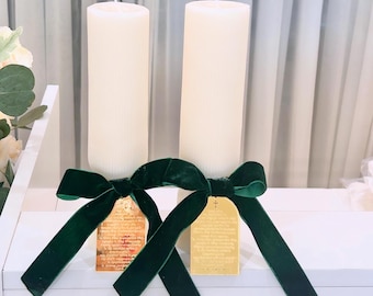 Velas de Hayr Mer para bautizos romanos