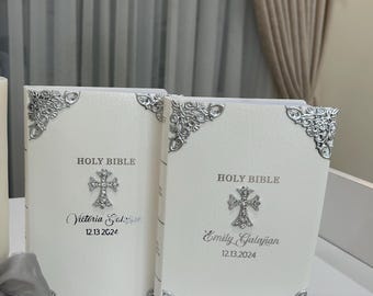 Biblia personalizada para bautizo