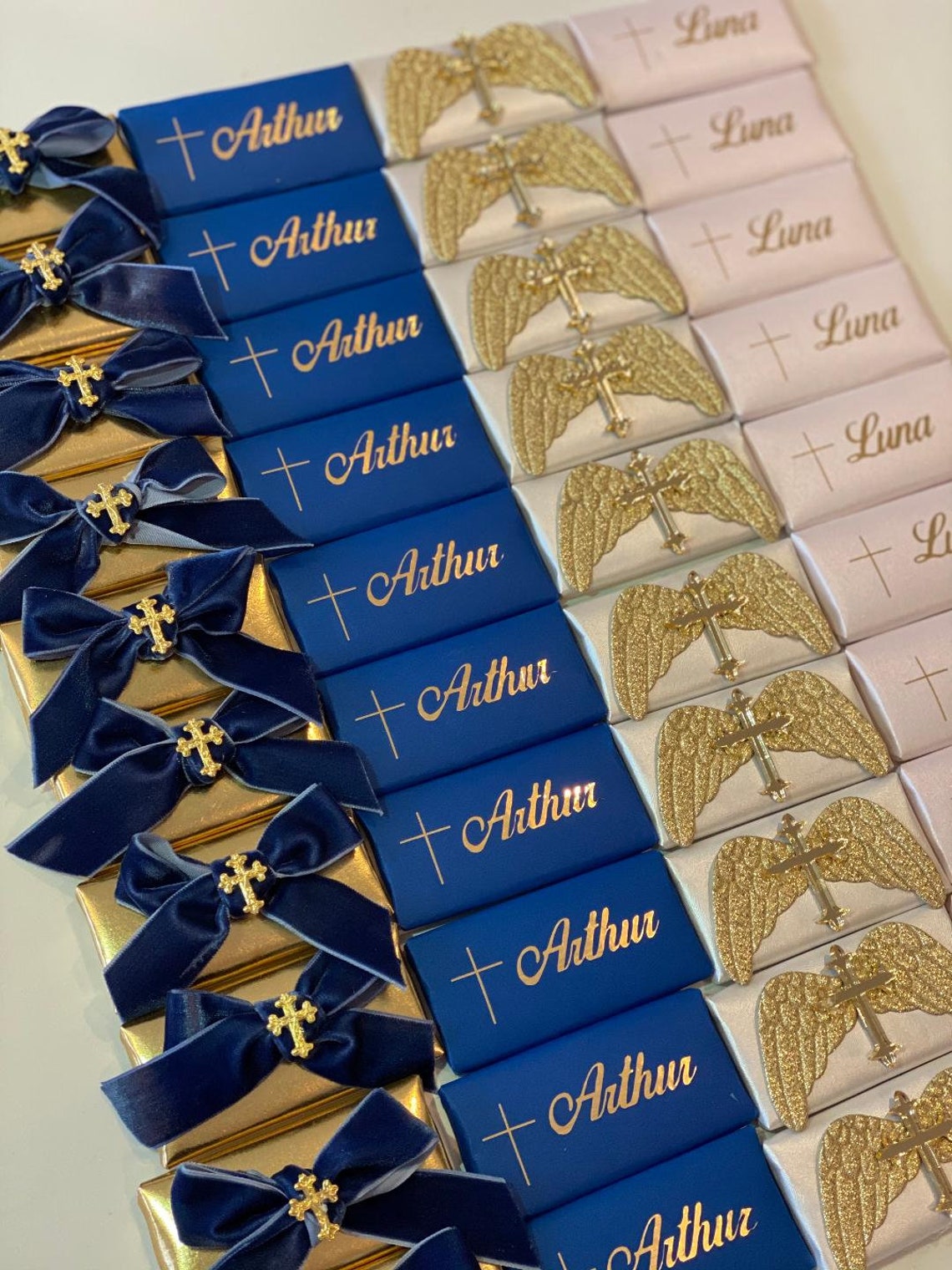 Christening/ Baptism Chocolate Favors Etsy