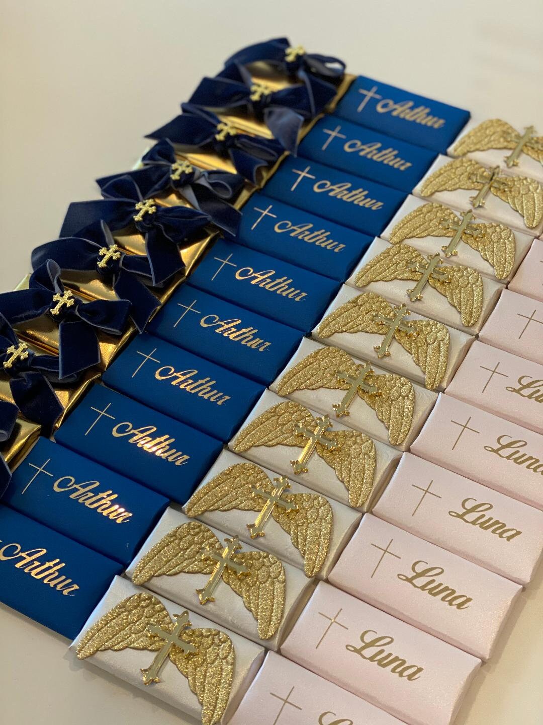 Christening/ Baptism Chocolate Favors Etsy