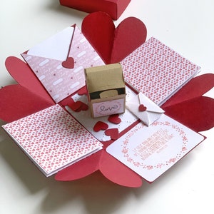Mini Explosion Box Love