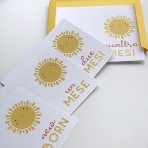 Busta con  Card 12 Mesi - Fantasie varie