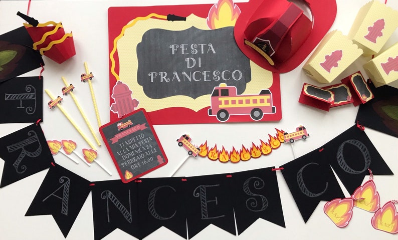 Fireman Party Kit Plus