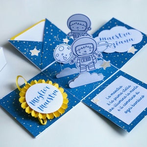Explosion box Piccoli Astronauti