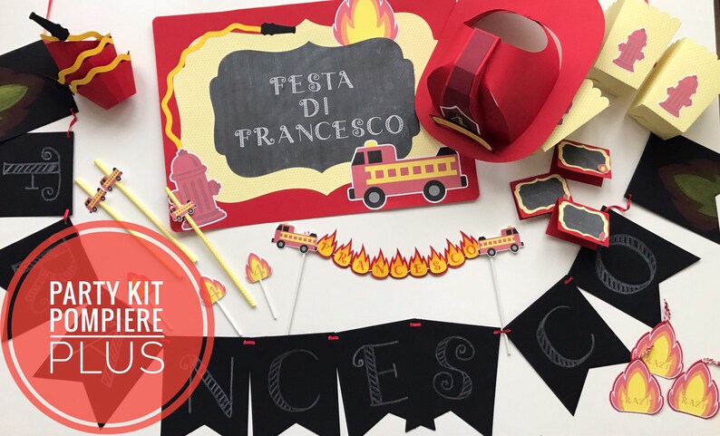 Fireman Party Kit Plus