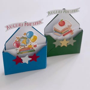 3D Envelope Ticket - Teachers