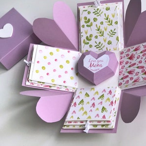 Explosion Box Cuore per la Mamma