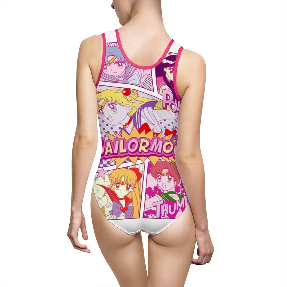 SAILOR MOON Women's Classic OnePiece Swimsuit/ bodysuit Etsy