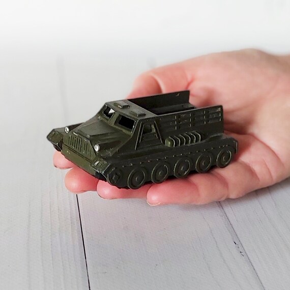 Vintage Military Truck Model Soviet Army Car Russian Metal Toy Etsy