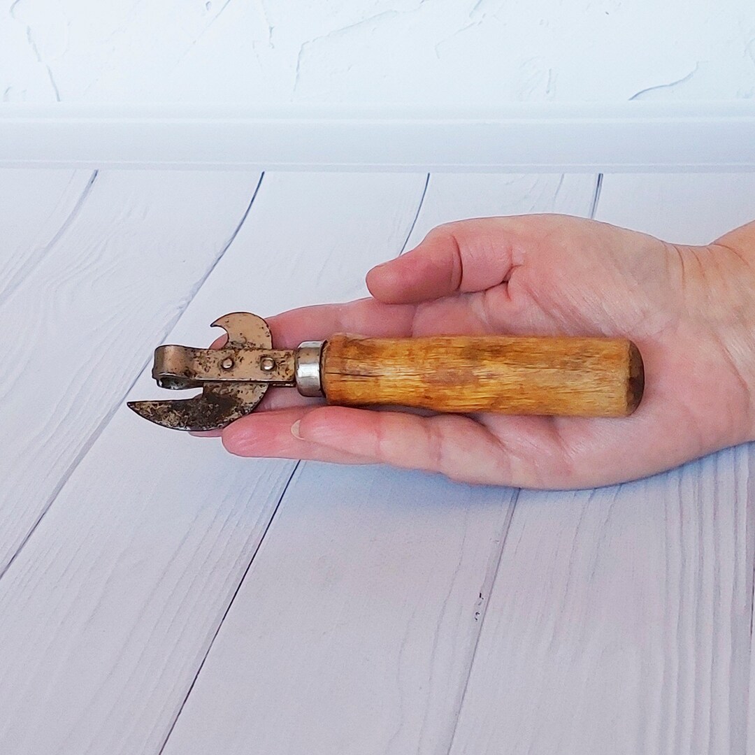 Old Bottle Opener Retro Can Opener Wood Beer Bottle Opener Etsy