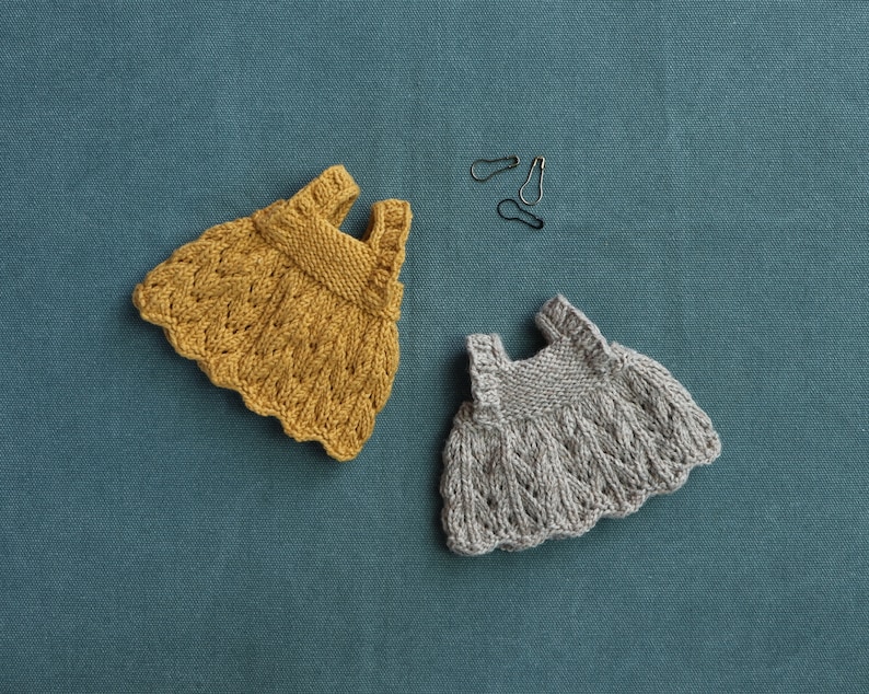 Knitting Pattern Summer Dress Dress for Toys. Etsy