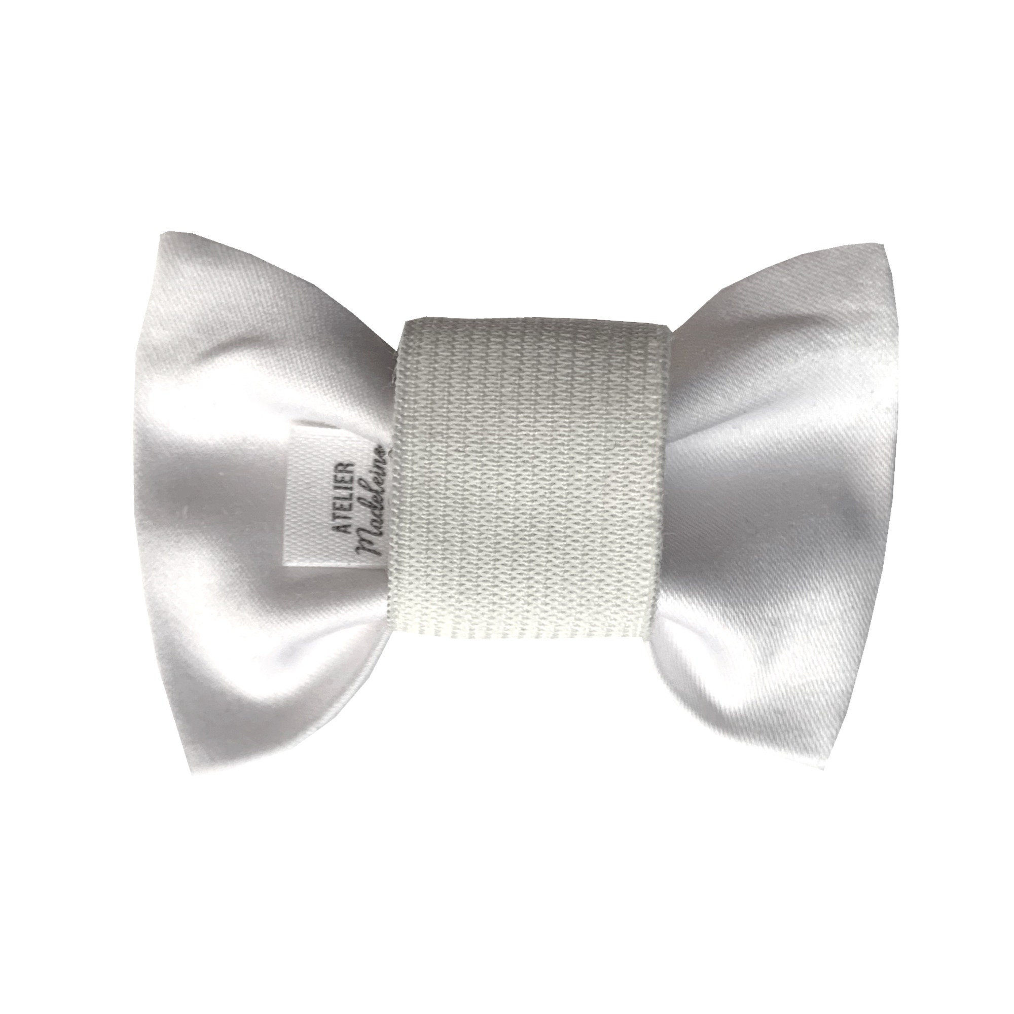 Bow for Bra Classical BLACK or WHITE in Cotton -  Israel