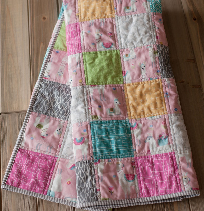 Southwest Quilt Courtepointe De Lama Courtepointe De Bebe Etsy