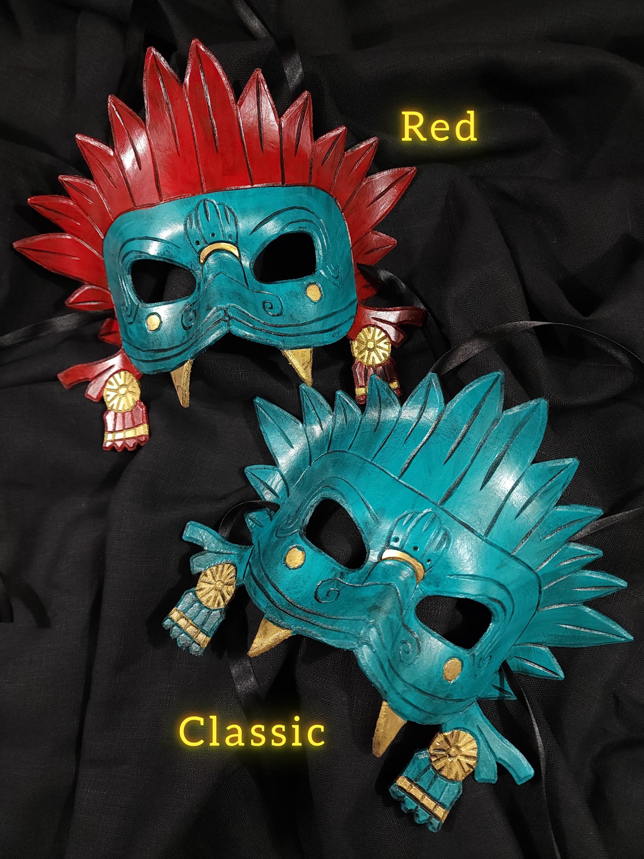 Aztec Serpent Mask Mk. II (multiple Options) - Etsy