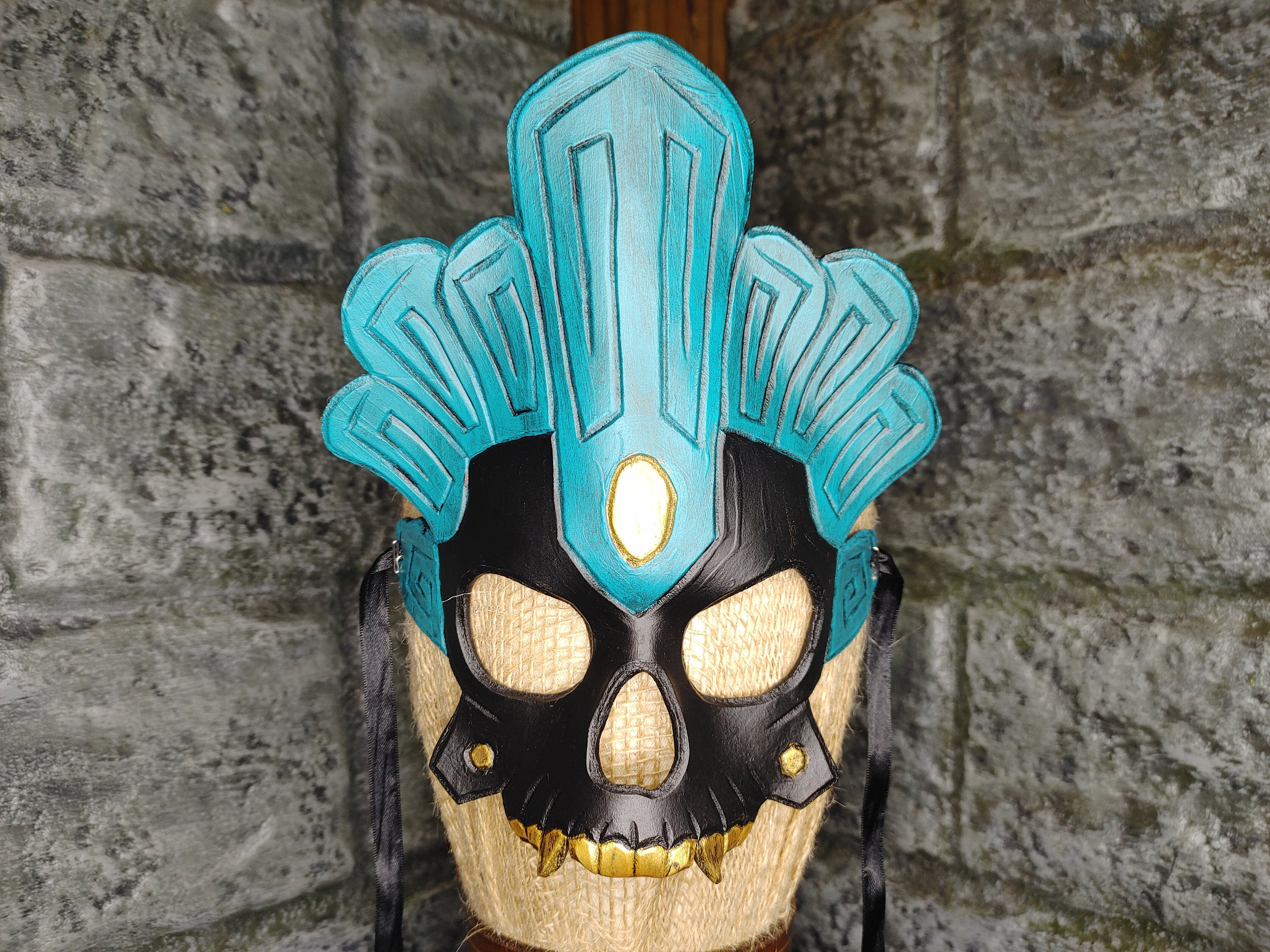 Aztec Skull Mask - Etsy