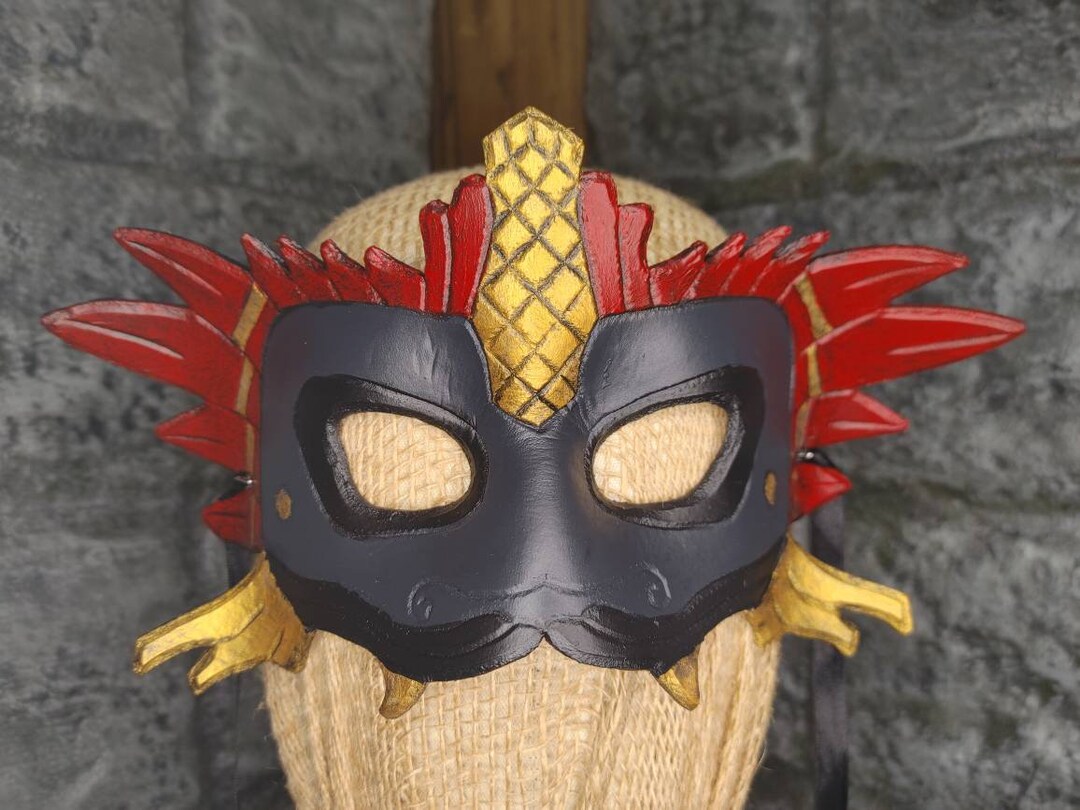 Máscara de Quetzalcóatl Oscuro Etsy México