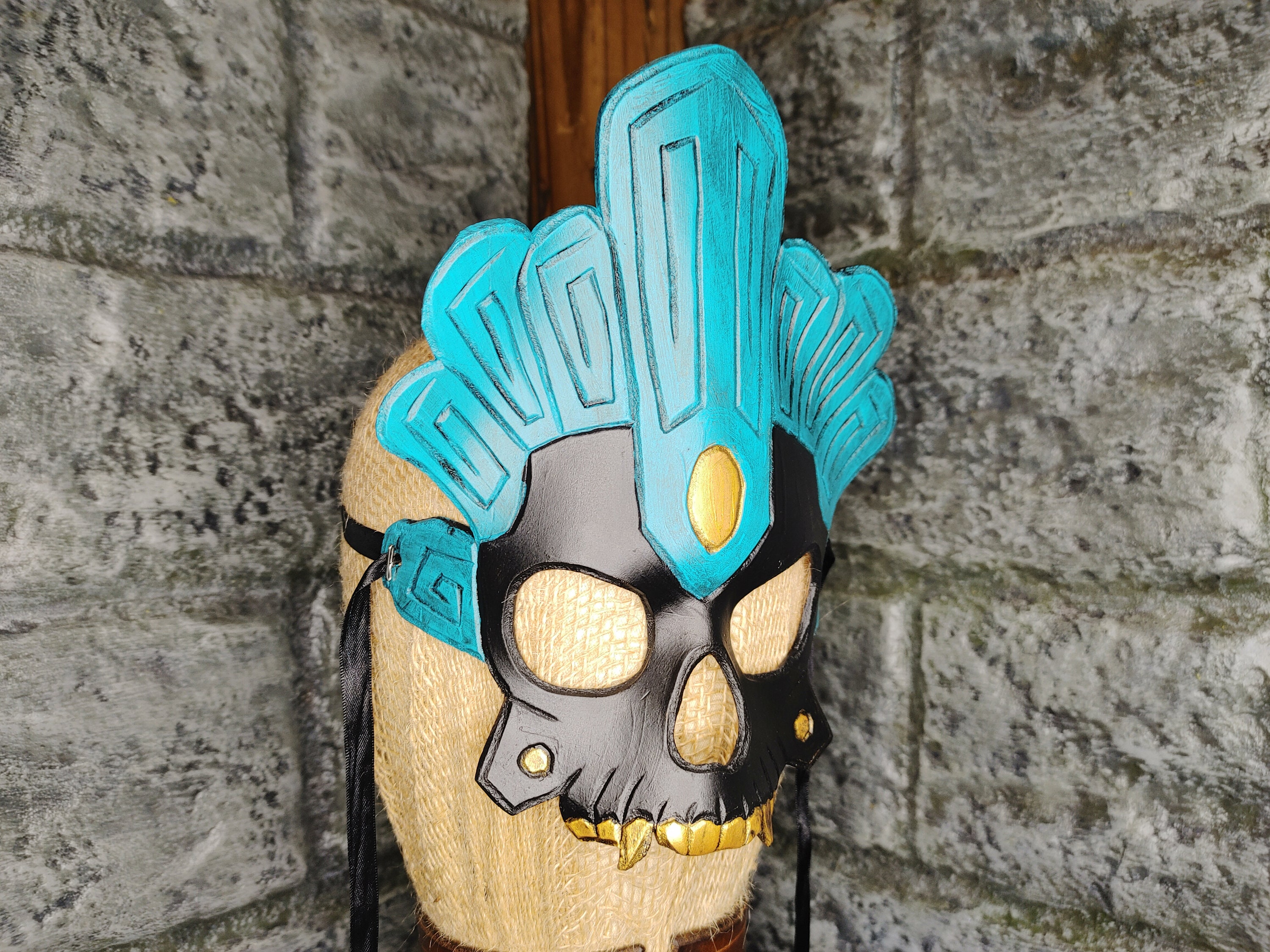 Aztec Skull Mask - Etsy