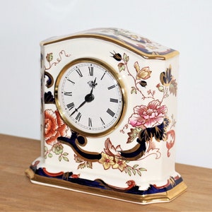 MASON’S メイソンズ 置時計 マンダレイ レッド ビンテージ 置物 Masons Mandalay Clock - Etsy