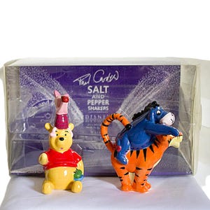 Walt Disney Winnie und Tigger Condiment Set - Paul Cardew Collection - Geschenk verpackt