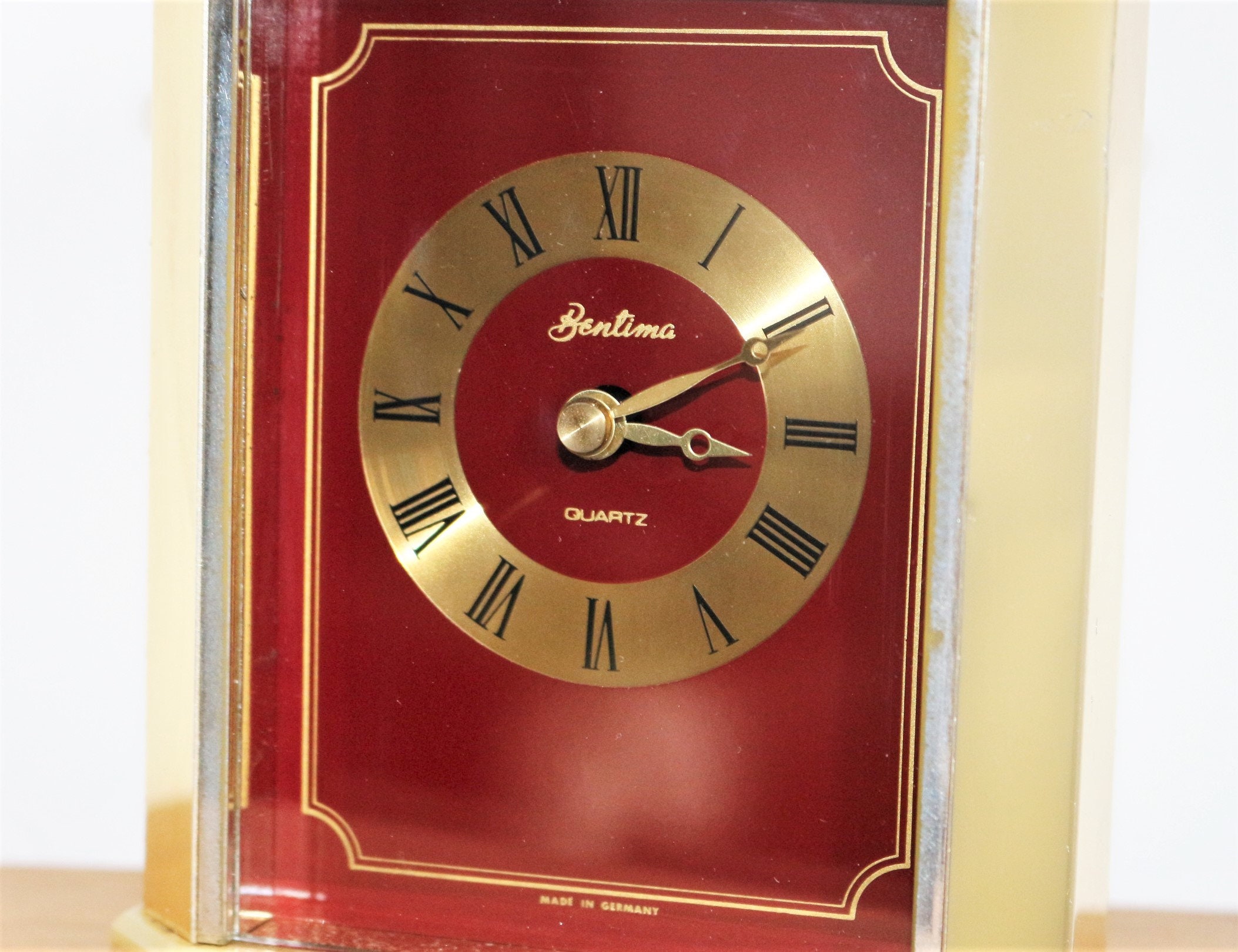 Stunning Rare Burgundy Ruby Red Bentima Quartz Carriage Etsy