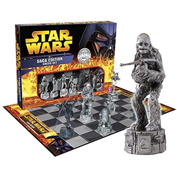 Star Wars Saga Edition Chess Set Rare Vintage Collectors 