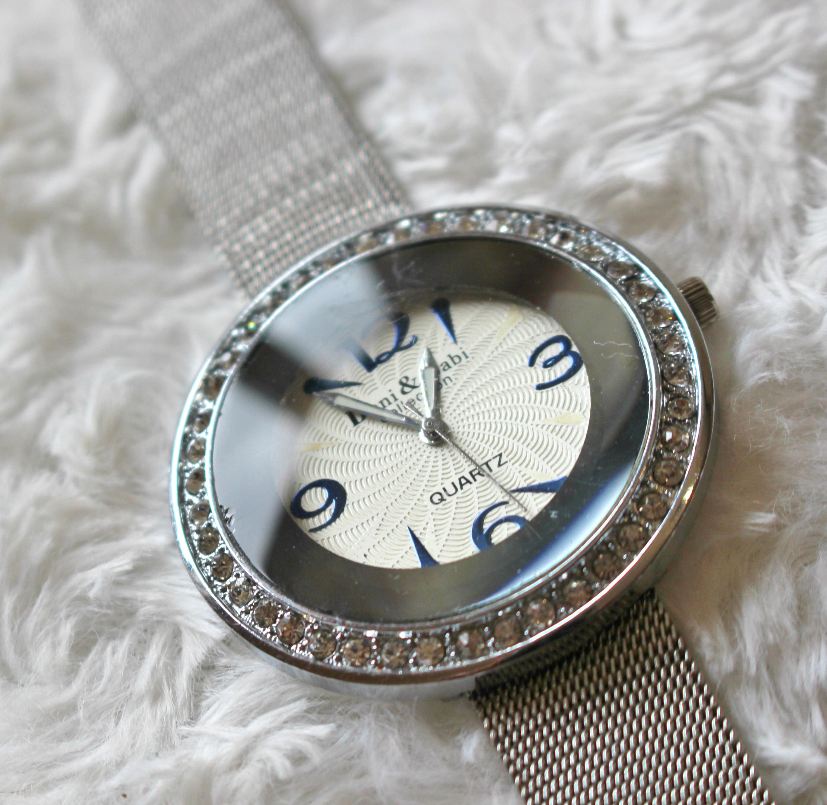 Deni & Gabi Collection - Silverline Crystal Rhinestone Wrist 