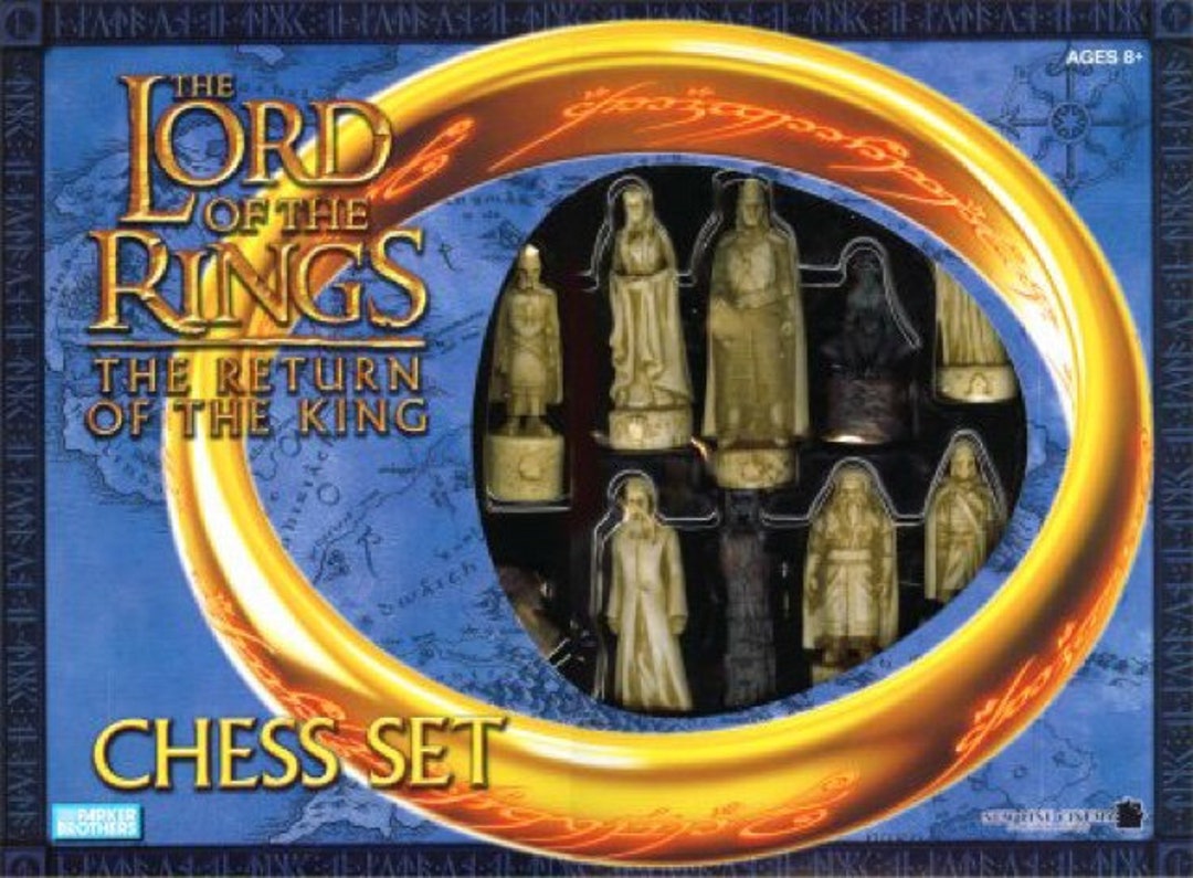 LOTR the Return of the King Chess Set Highly Detailed Collection