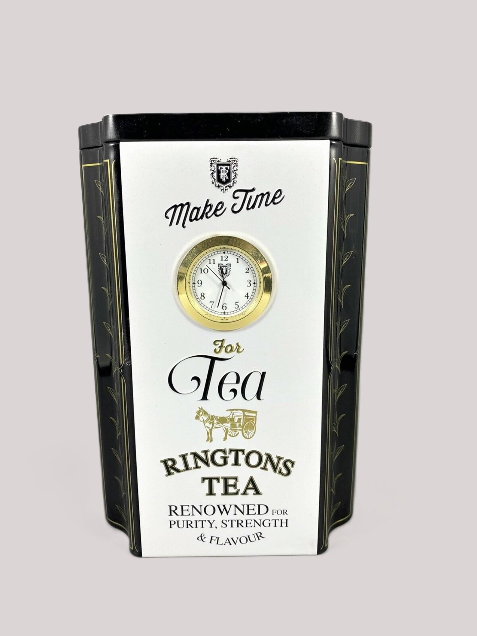 キッチン・食器 Ringtons ティーポット柄 キャニスター 陶器製