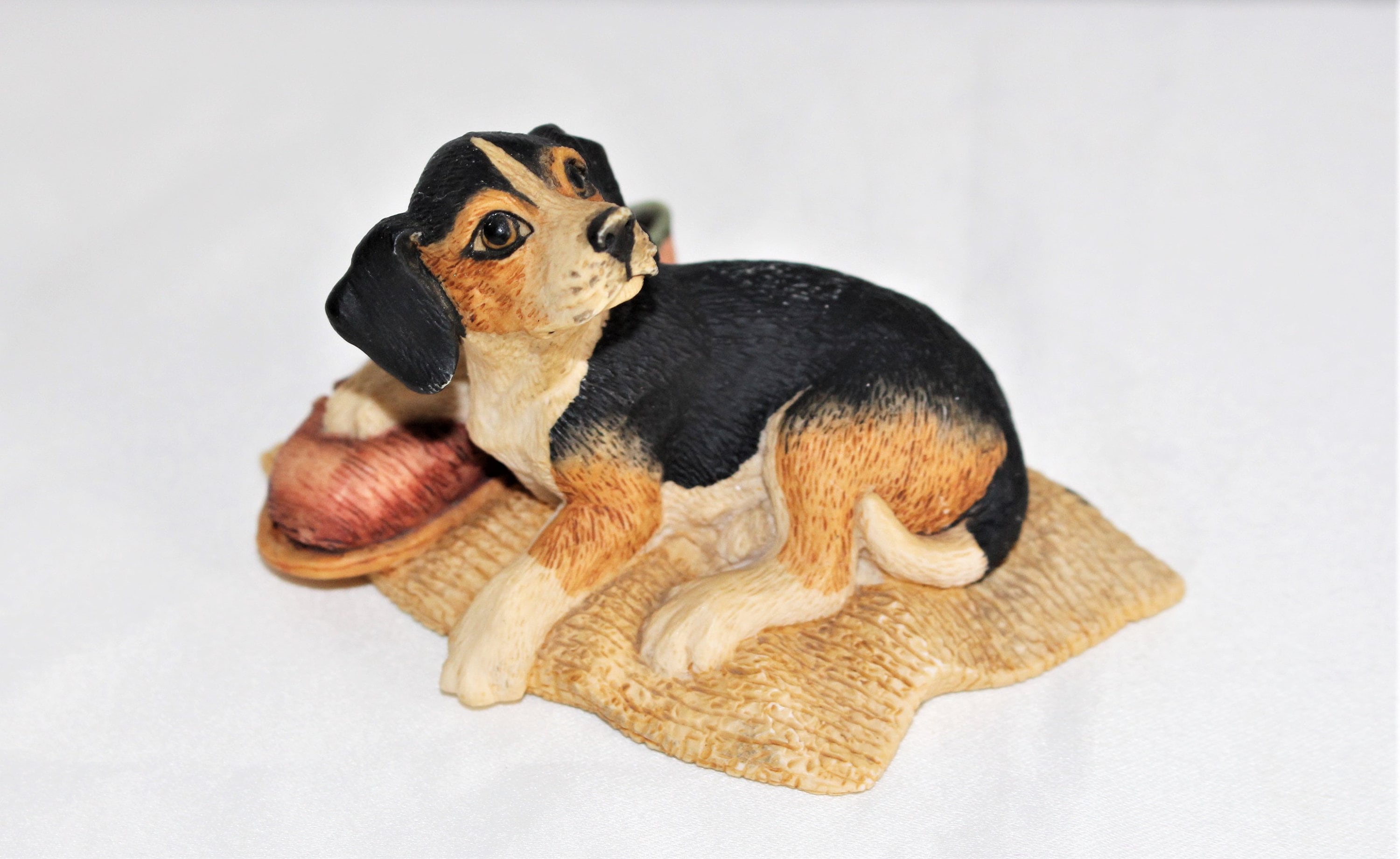 Vintage Sam Puppy Dog Figurine Rare Border Fine Arts - Etsy