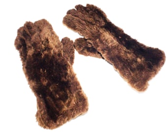 Luvas Ellesse de Couro com Forro de Pele - Luvas de Inverno Hyde - Forro Interno de Lã Quente - Presente
