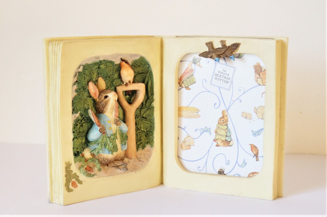 Beatrix Potter Photo Frame the Tale of Peter Rabbit Rare - Etsy UK