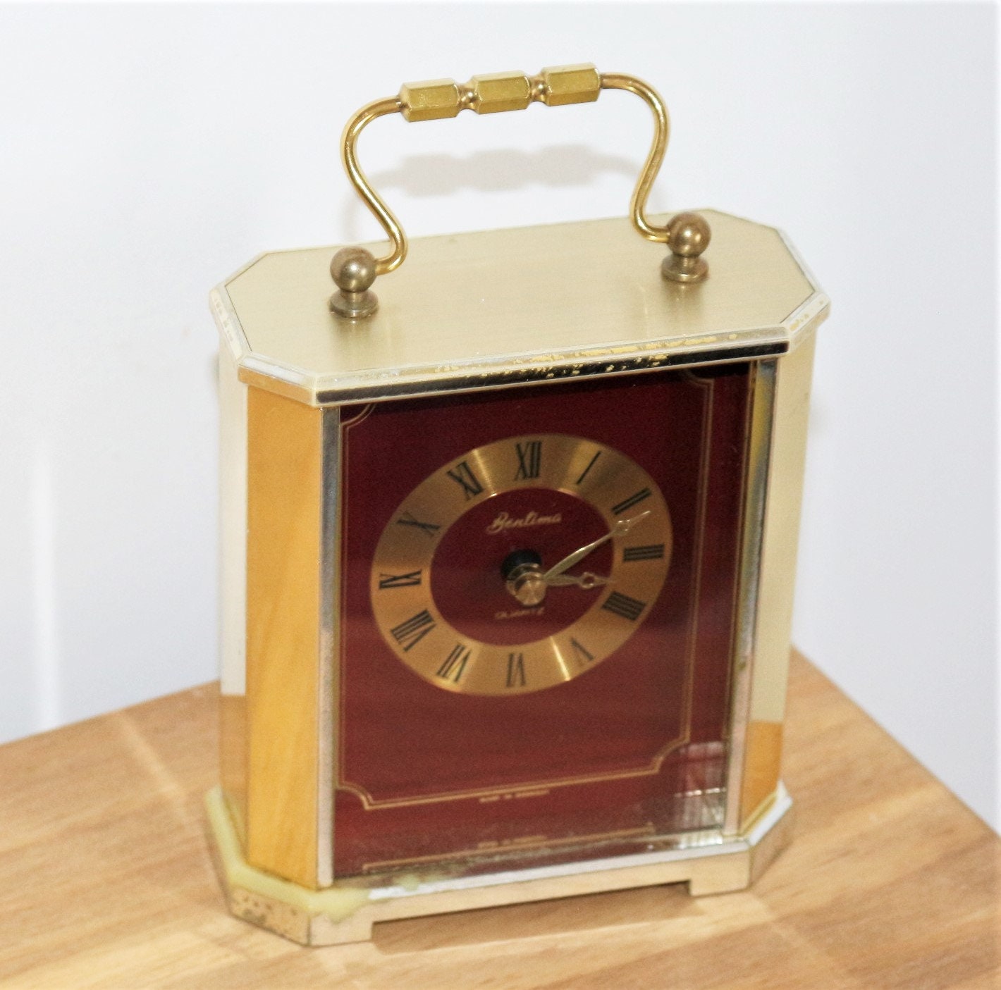 Stunning Rare Burgundy Ruby Red Bentima Quartz Carriage Etsy