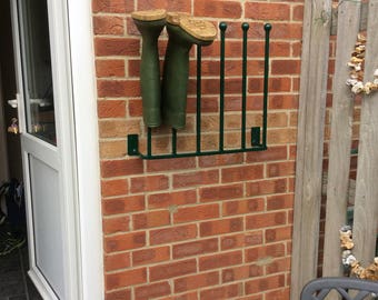 cast iron welly rack