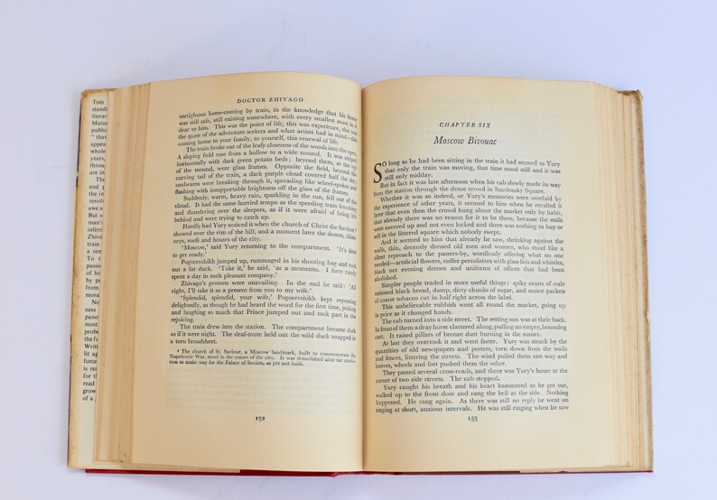 telex Afwezigheid Fascineren Eerste Uitgave Doctor Zhivago Boris Pasternak 1958 Boek | Etsy