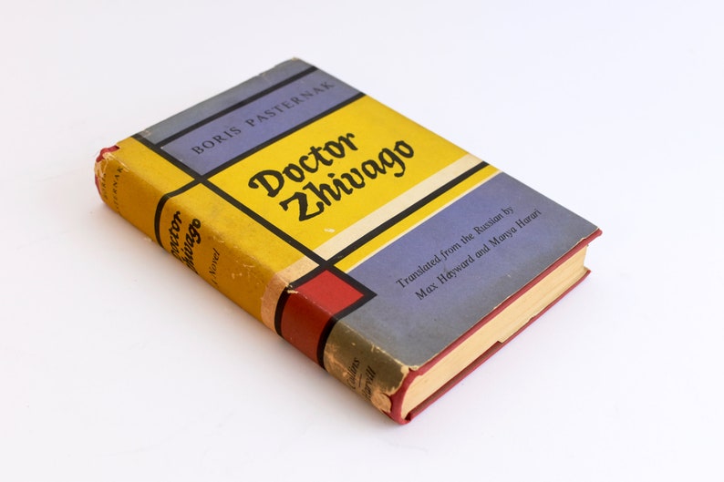 telex Afwezigheid Fascineren Eerste Uitgave Doctor Zhivago Boris Pasternak 1958 Boek | Etsy