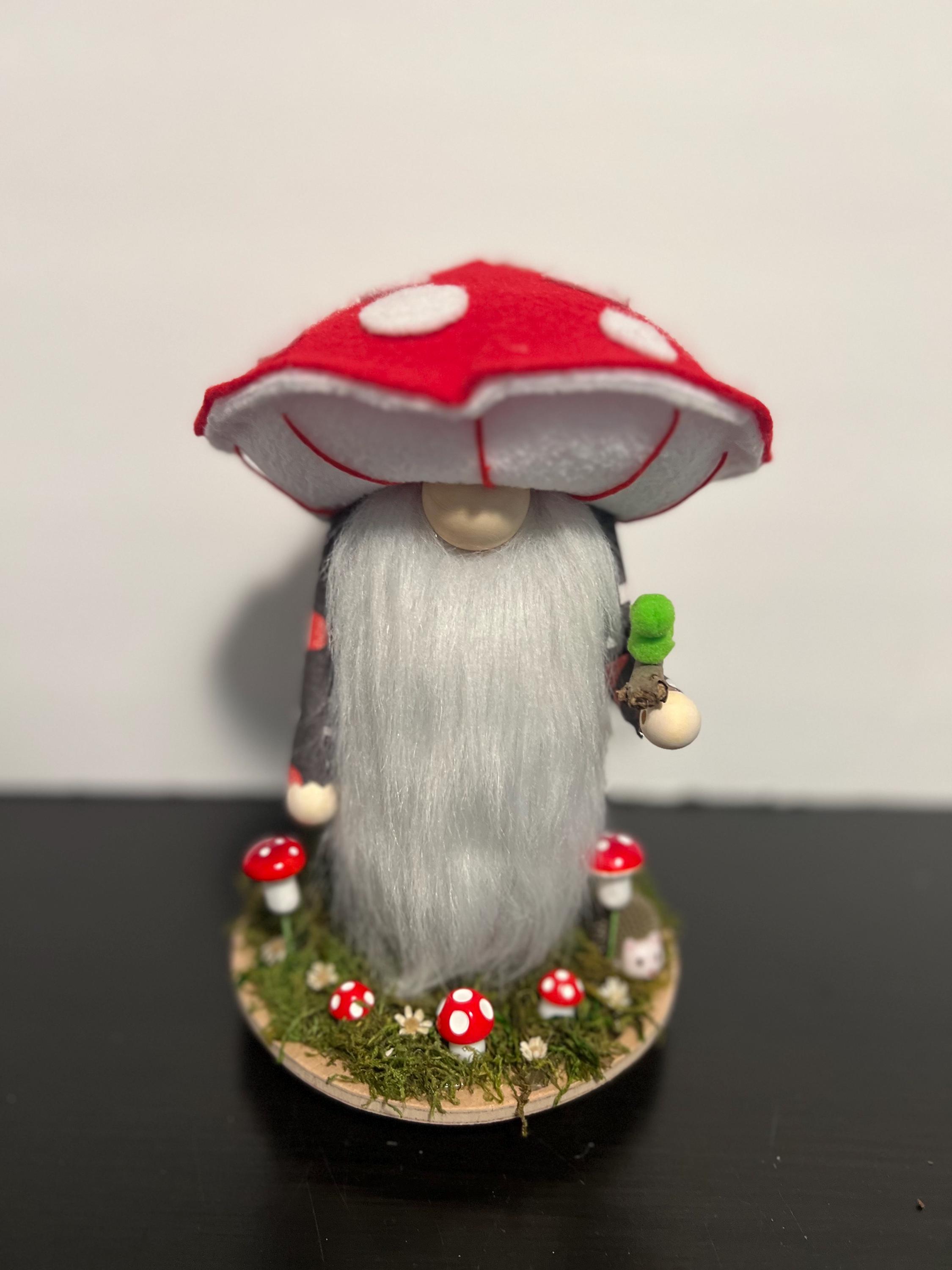 Mushroom Cap Gnome - Etsy