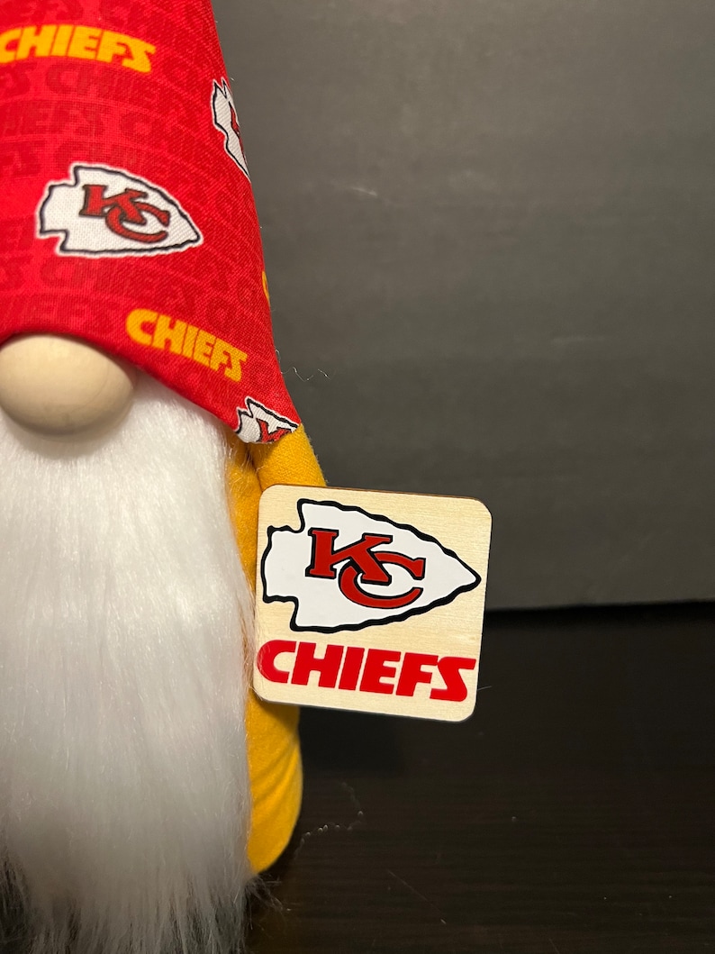 KC Chiefs Gnome Etsy
