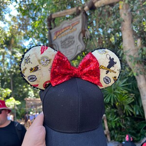 Indiana Jones inspired Mickey Ear Hat