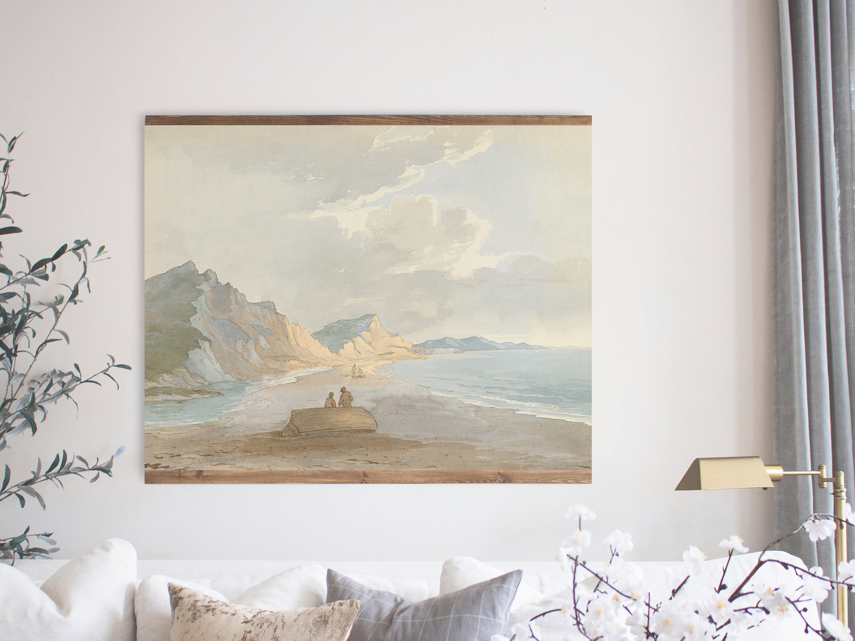 Birch tree tapestry best sale