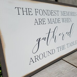 by Unbranded Targa in legno dipinta con cornice invecchiata, 15 x 55 cm, scritta in inglese This Is Our Happily Ever After, in legno con citazioni, per camera da letto, cottage