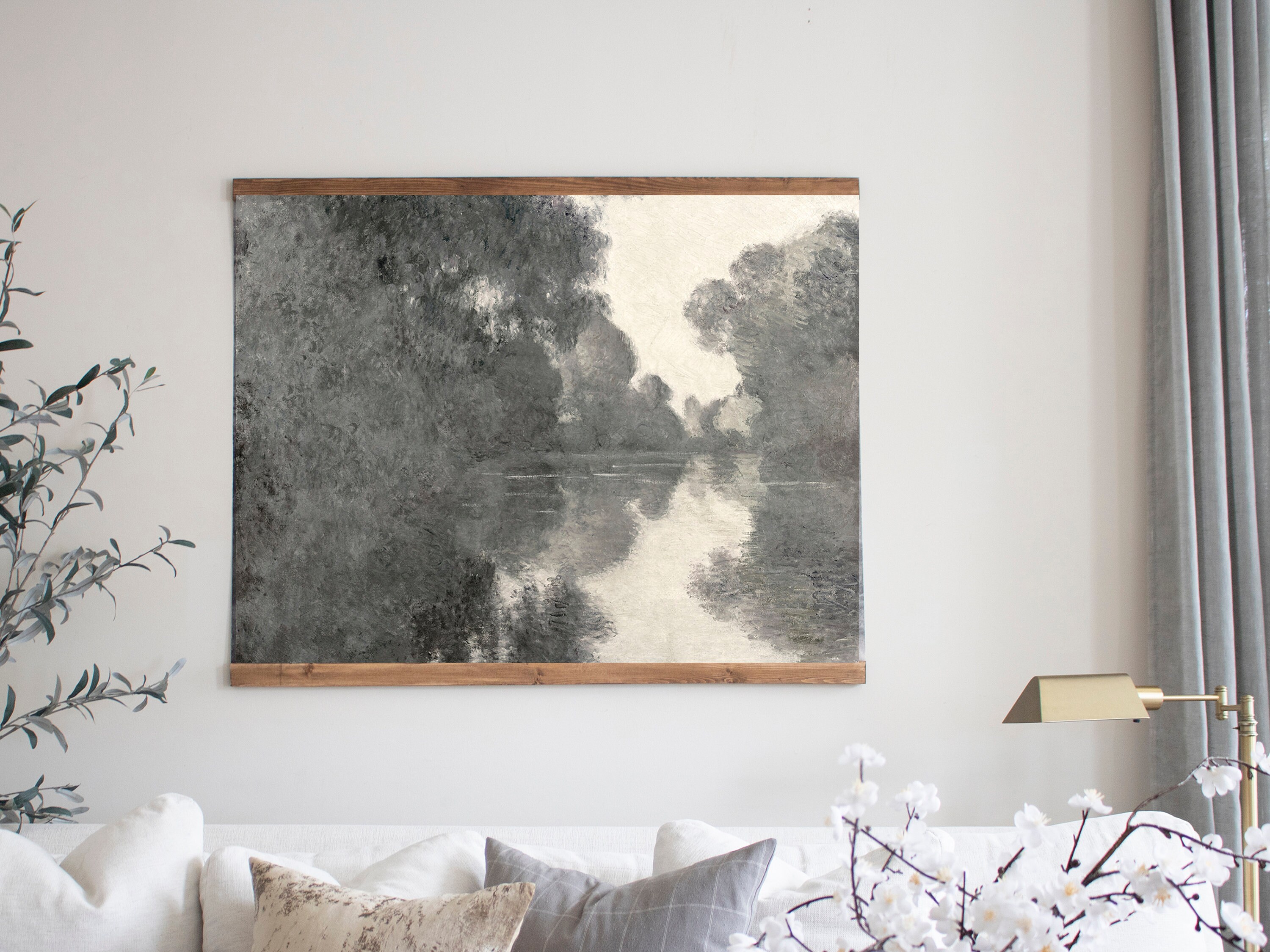Reclaimed Wood Canvas Frame for Oil Paintings & Wall Art – UnityCross
