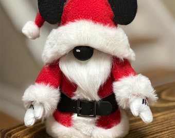 Santa Mickey Gnome