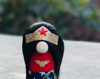 Wonder Woman Mini Gnome