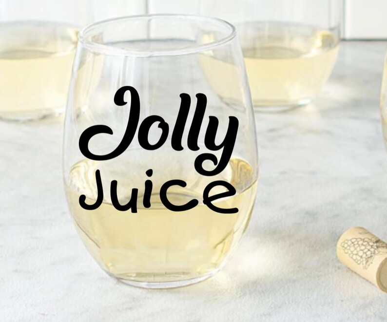 Jolly Juice Funny Wine Christmas gift Secret Santa Gift Etsy