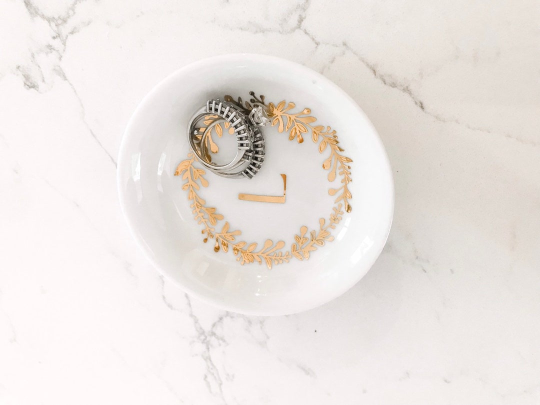 Personalized Wedding Ring Dish Jewelry Dish Personalized Etsy