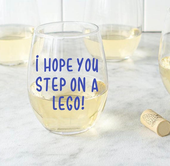 funny mom wine glass